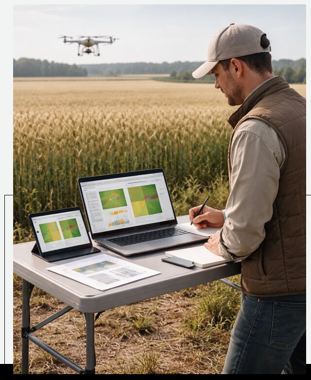 Система AI прогнозирования урожайности для точных агрономий в Чебоксарах