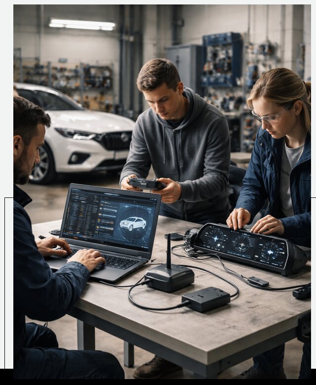 Разработка Connected Car и ПО для автопрома в Чебоксарах