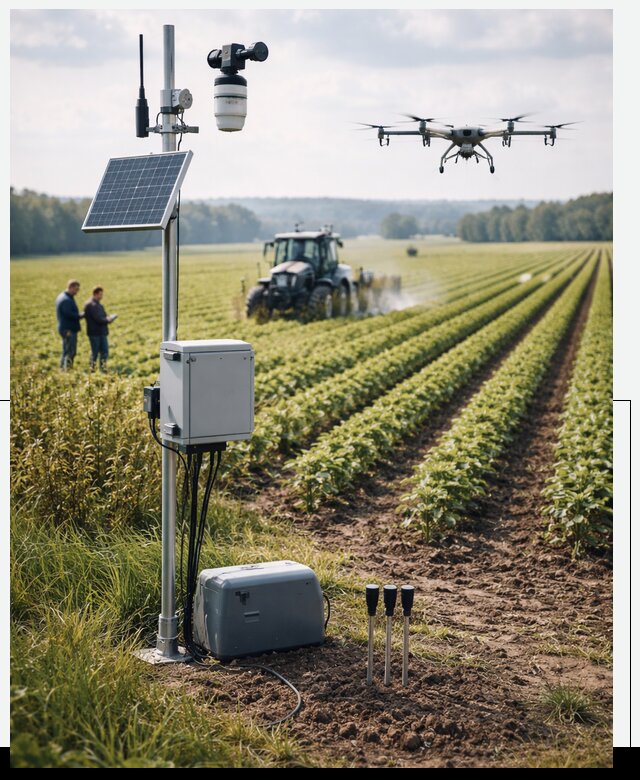 Разработка IoT мониторинга полей в Чебоксарах от 8741 р. | АвикейЧбк